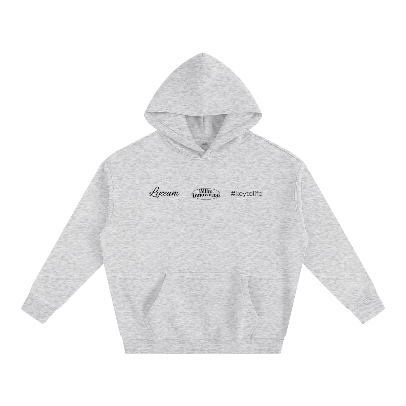 - Welcome - Oversize Fleeced Hoodie (Light Colors)