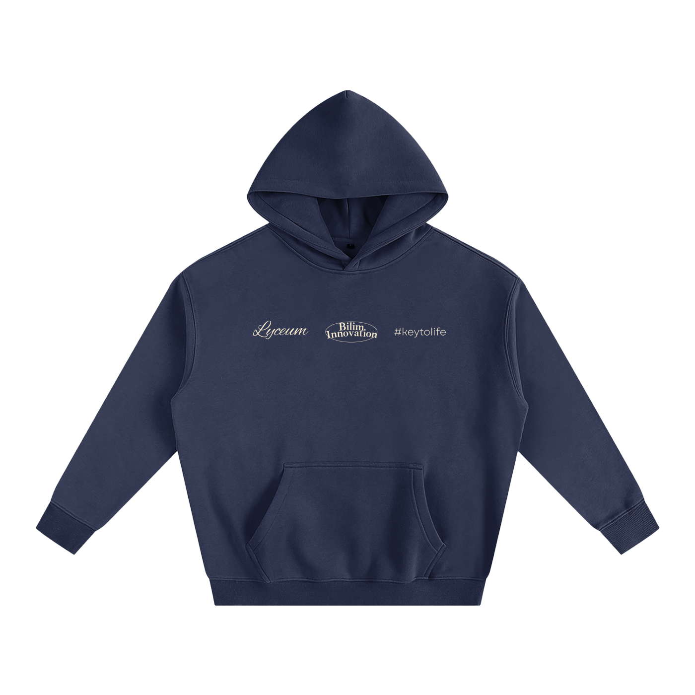 - Welcome - Oversize Fleeced Hoodie (Dark Colors)