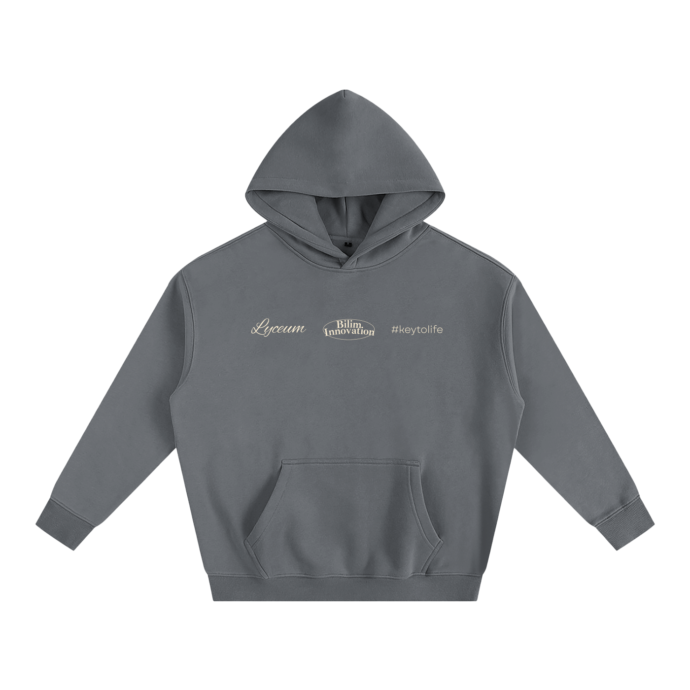 - Welcome - Oversize Fleeced Hoodie (Dark Colors)
