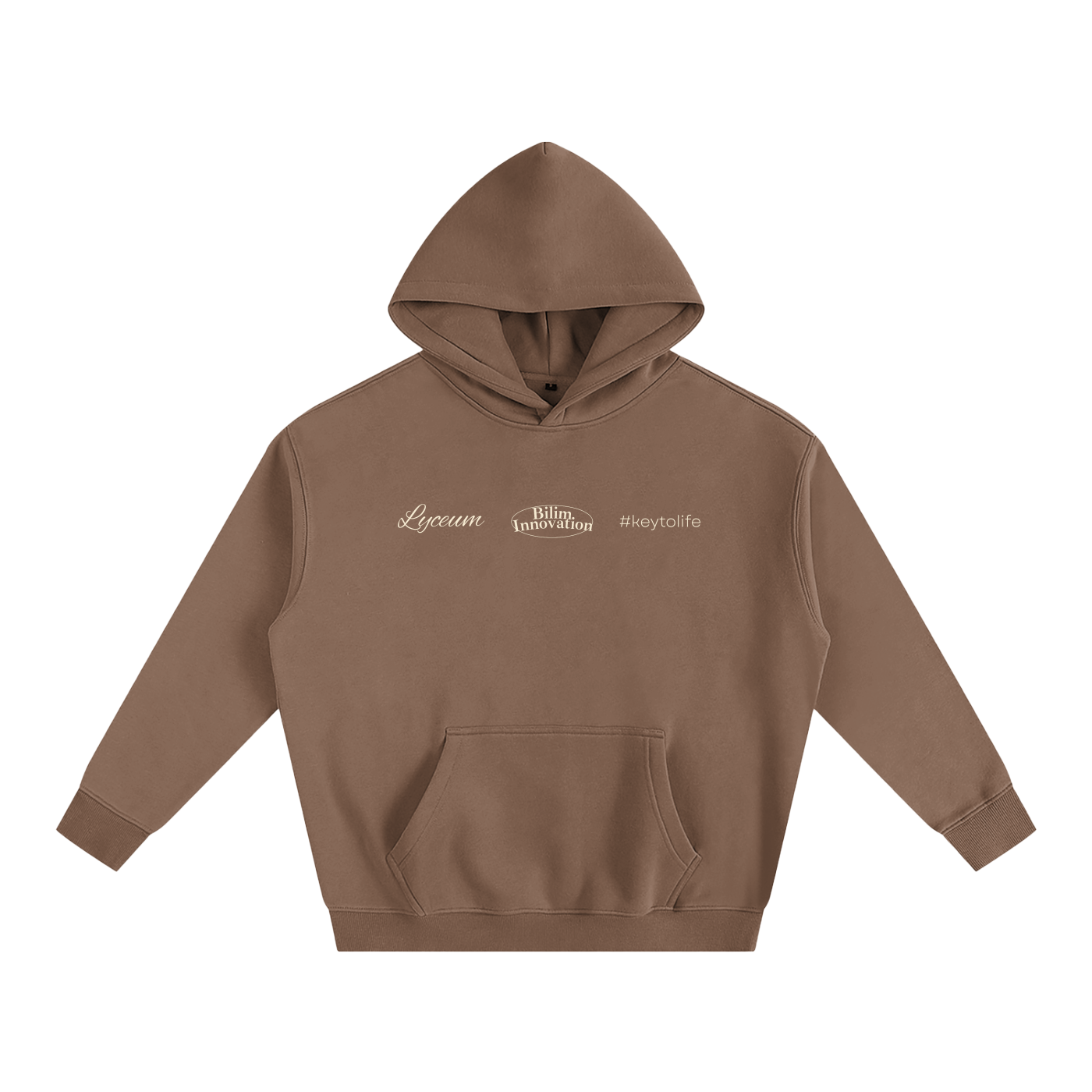 - Welcome - Oversize Fleeced Hoodie (Dark Colors)