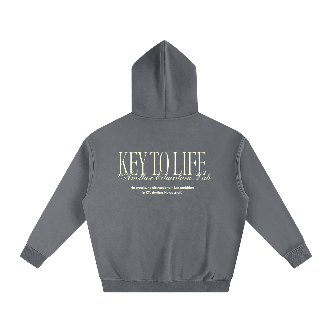 - Key To Life - Oversize Fleeced Hoodie