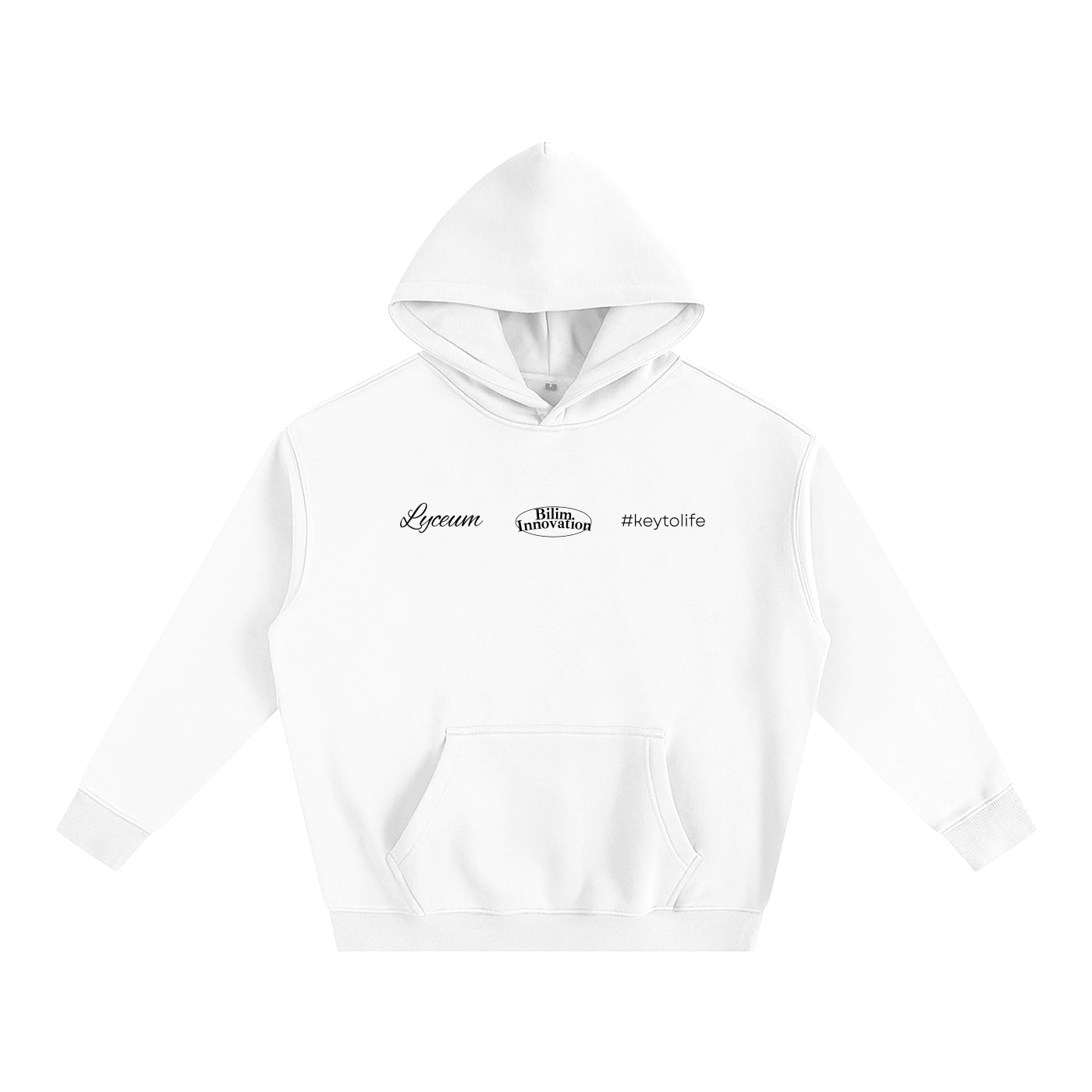 - Welcome - Oversize Fleeced Hoodie (Light Colors)