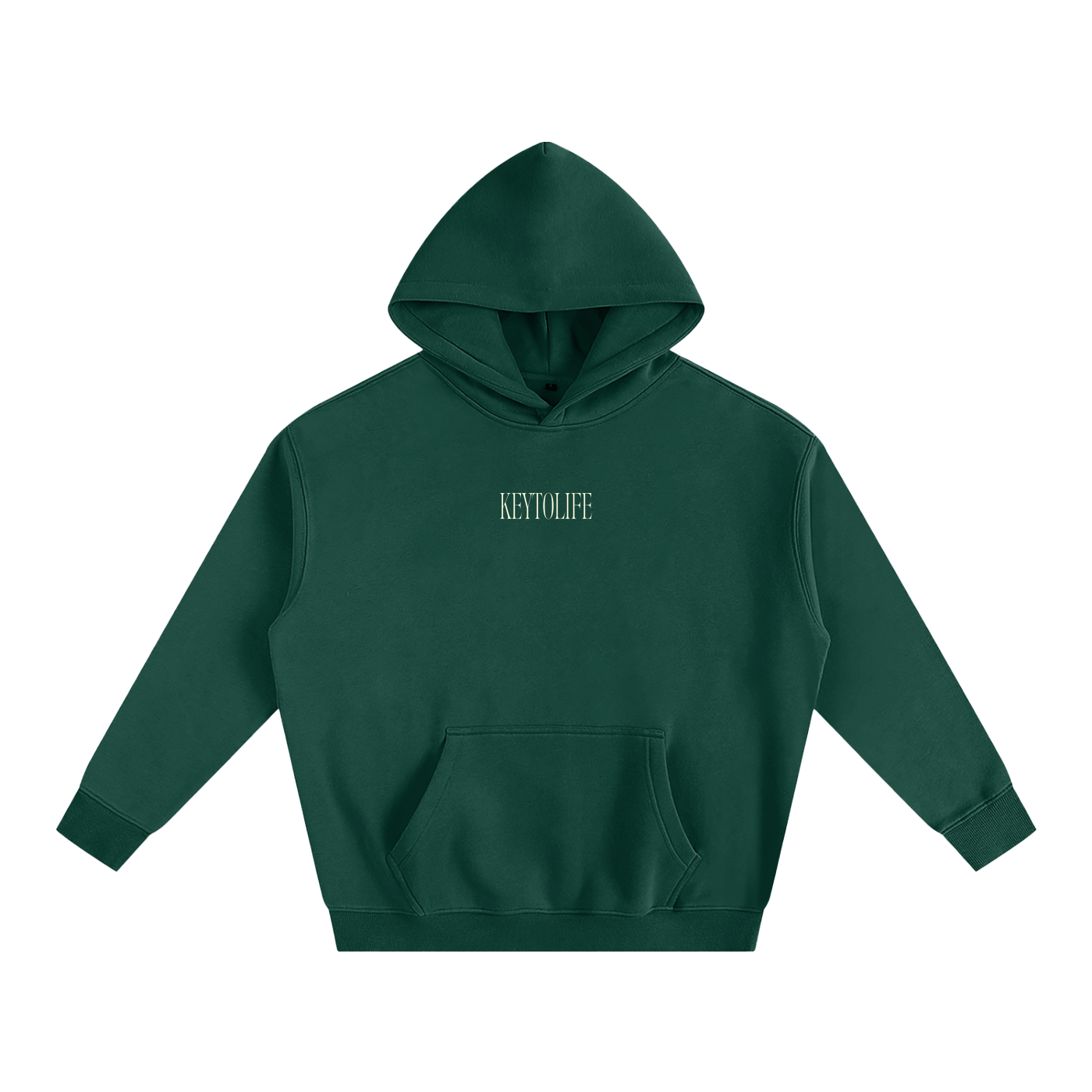 - Key To Life - Oversize Fleeced Hoodie