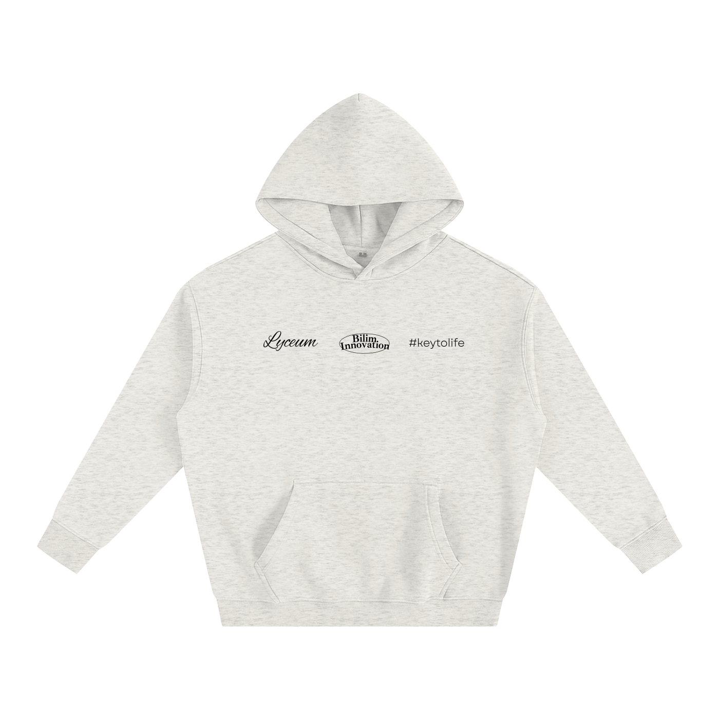 - Welcome - Oversize Fleeced Hoodie (Light Colors)