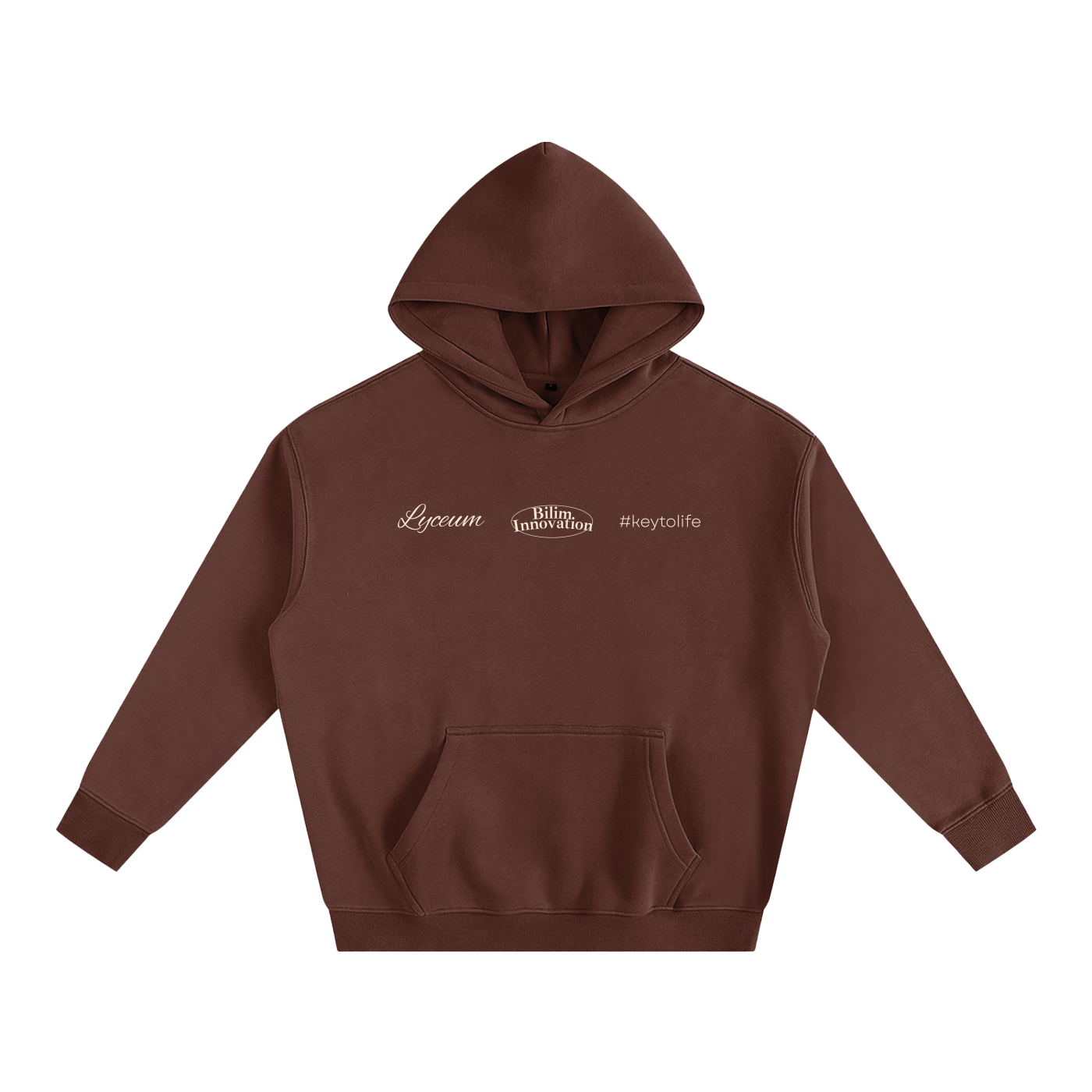 - Welcome - Oversize Fleeced Hoodie (Dark Colors)