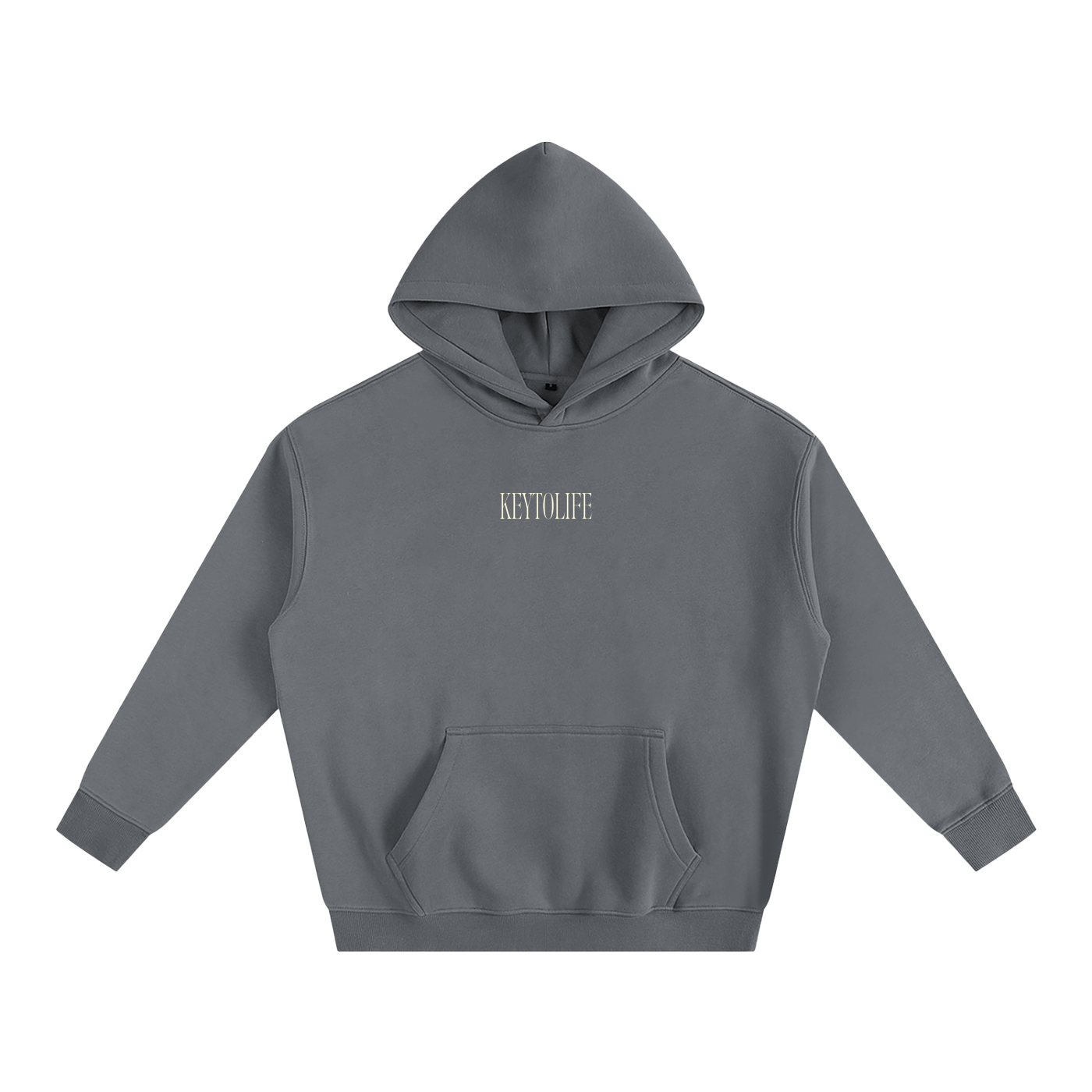 - Key To Life - Oversize Fleeced Hoodie