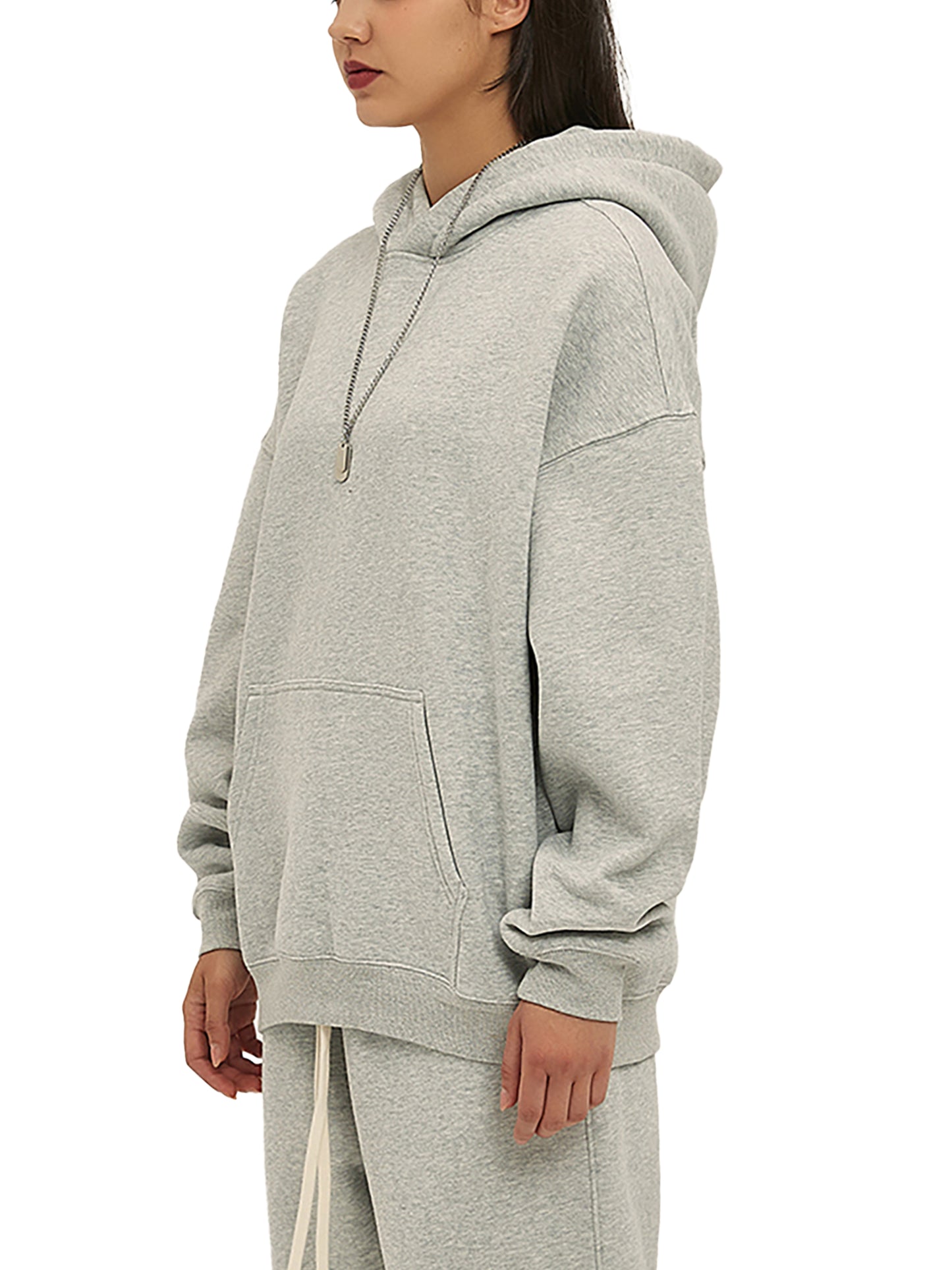 - Key To Life - Oversize Fleeced Hoodie