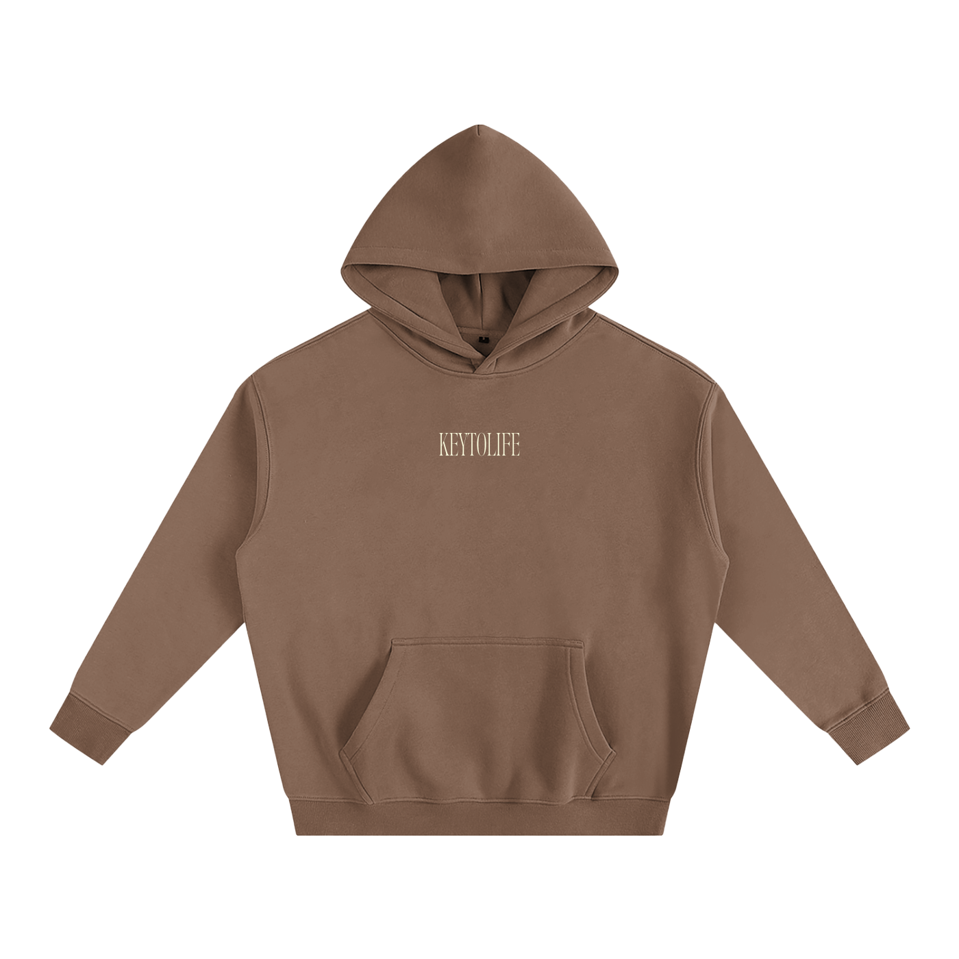 - Key To Life - Oversize Fleeced Hoodie
