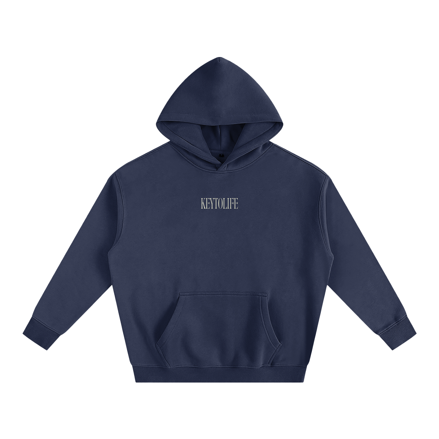 - Key To Life - Oversize Fleeced Hoodie