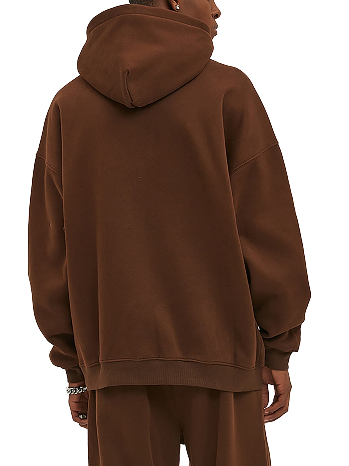 - Key To Life - Oversize Fleeced Hoodie