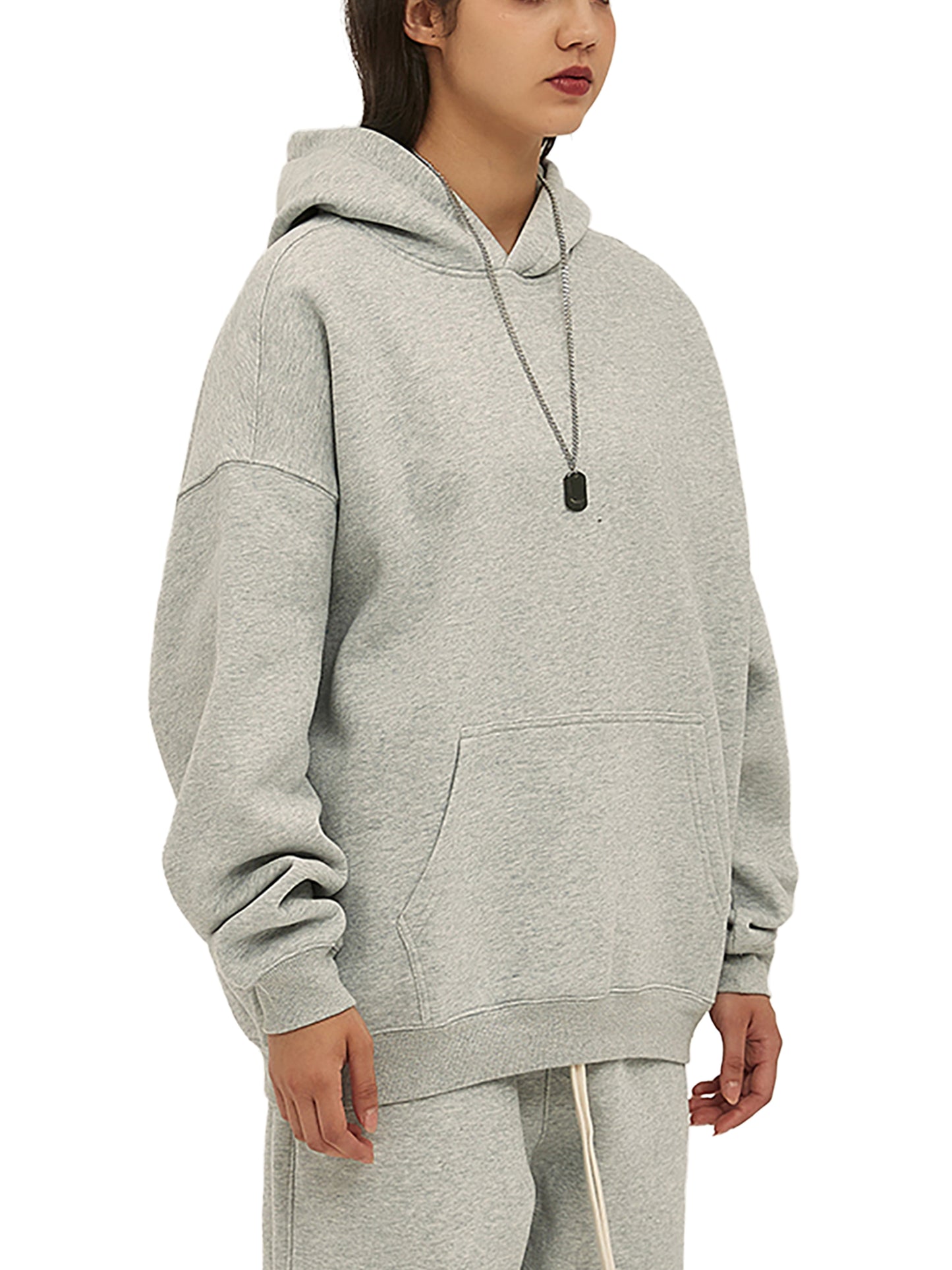 - Key To Life - Oversize Fleeced Hoodie